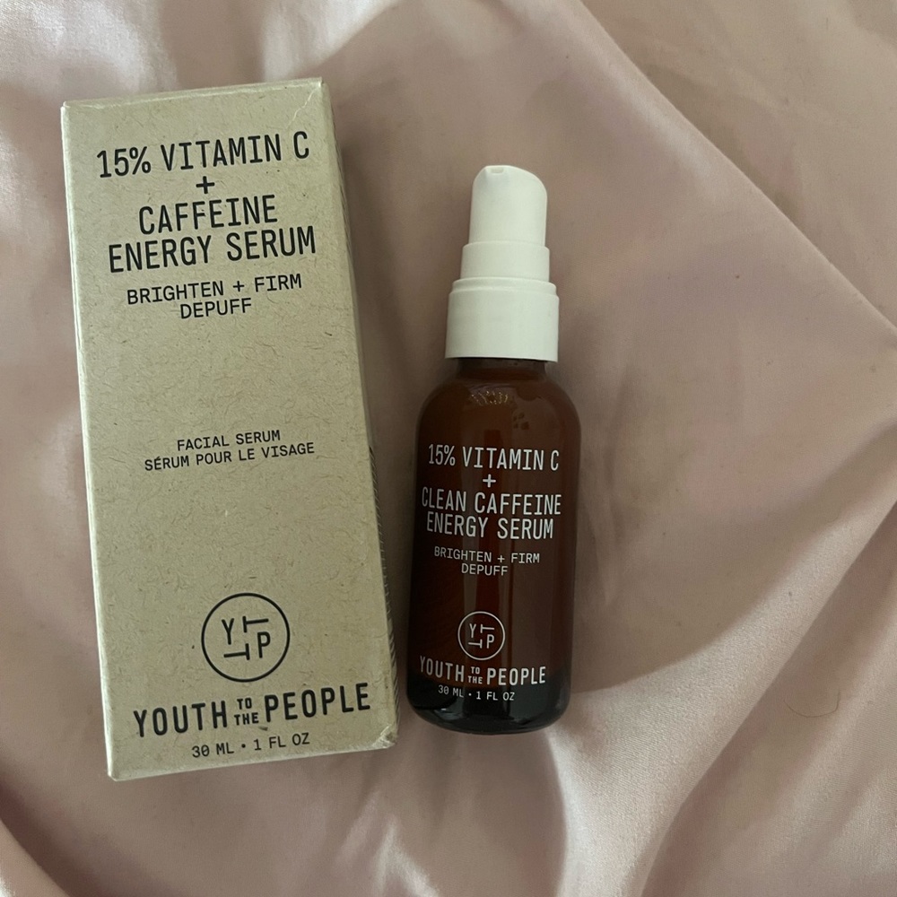 YTTP Vitamin C and Caffeine facial serum!